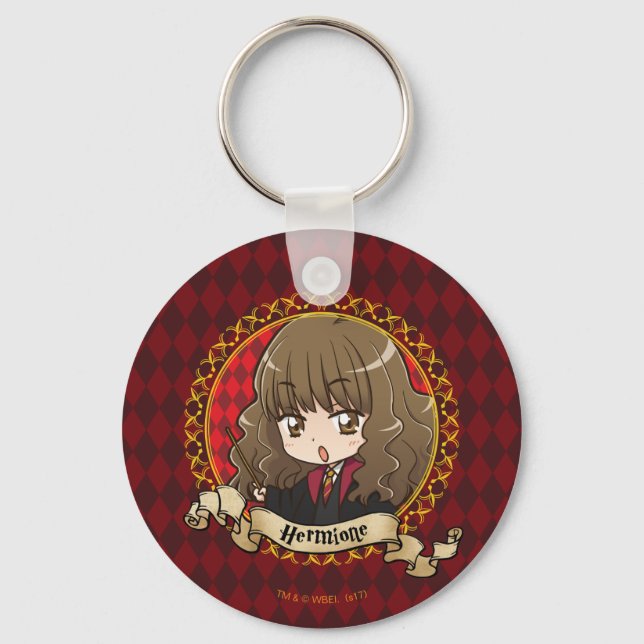 Anime Hermione Granger Key Ring (Front)