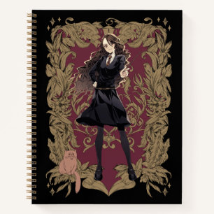 Anime Hermione Granger Ornate Frame Notebook