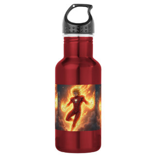 Anime Hero Power-Up Water Bottol 532 Ml Water Bottle