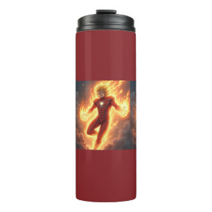 Anime Hero Power-Up Water Bottol Thermal Tumbler