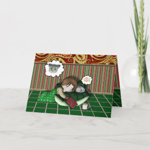 Anime Holiday Dream Card