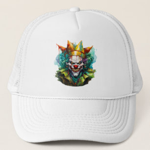 Anime Horror Clown Trucker Hat