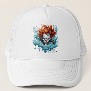 Anime Horror Clown Trucker Hat