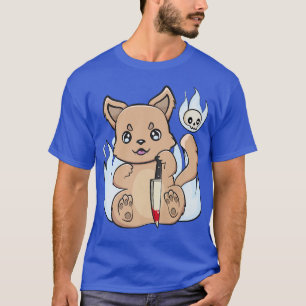 Anime Horror Halloween Dingo Witch Cute Chibi Wild T-Shirt