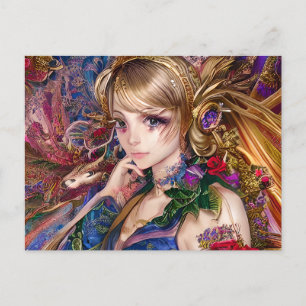 Anime in the Palace Room Postcard