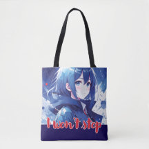 Anime- inspired design bag with Expressive Note