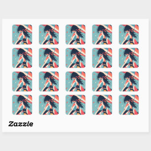 Anime inspo stickers 11 Under the Parasol