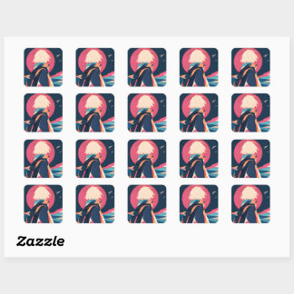 Anime inspo stickers 12 Quiet Traveller