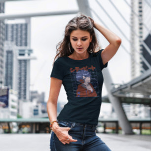 Anime Japanese Boy With Headphones  T-Shirt