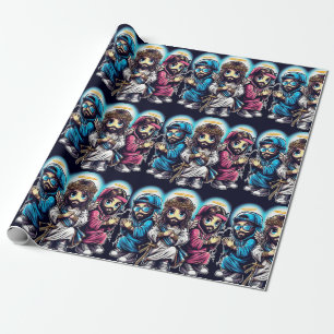 Anime Jesus Christ Wrapping Paper