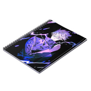 anime jutsu kaisen spiral notebook