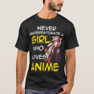 Anime Kawaii for Women n Girls as Anime Lover retr T-Shirt