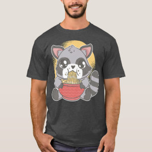 Anime Kawaii Racoon Trash Panda Otaku Japan Cute T-Shirt