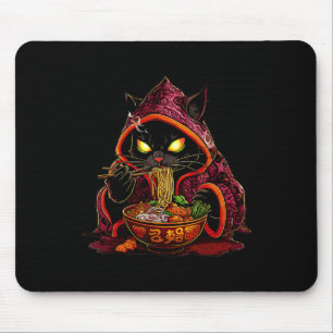 Anime Kids Cat Ramen Japanese Kids Kawaii Cat Rame Mouse Pad