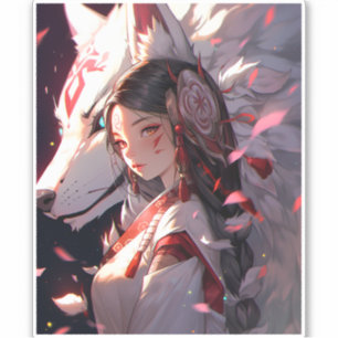 Anime Kitsune Girl Cute Fox Fantasy Art