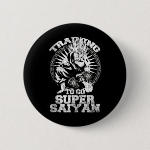 Anime Lover Bodybuilder Funny Workout Fitness Gym  6 Cm Round Badge