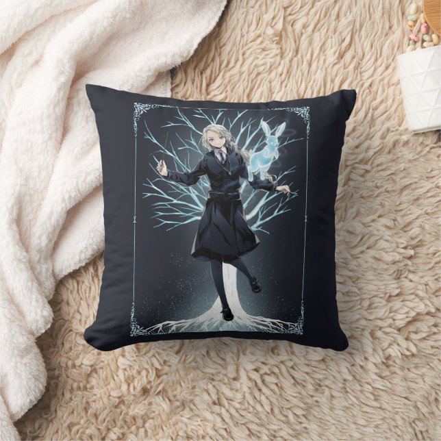 Anime Luna Lovegood's Rabbit Patronus Cushion (Blanket)