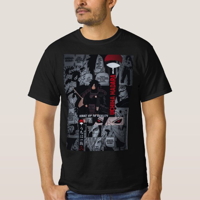 Anime: Madara Uchiha Legacy T-Shirt (Front)