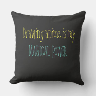 Anime Magic- Throw Pillow