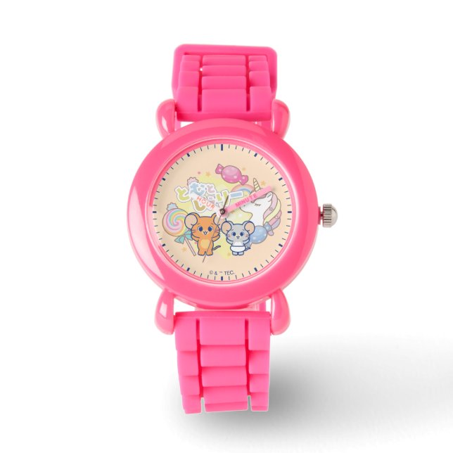 Anime Magical Candyland with Jerry and Tuffy Watch (Front)