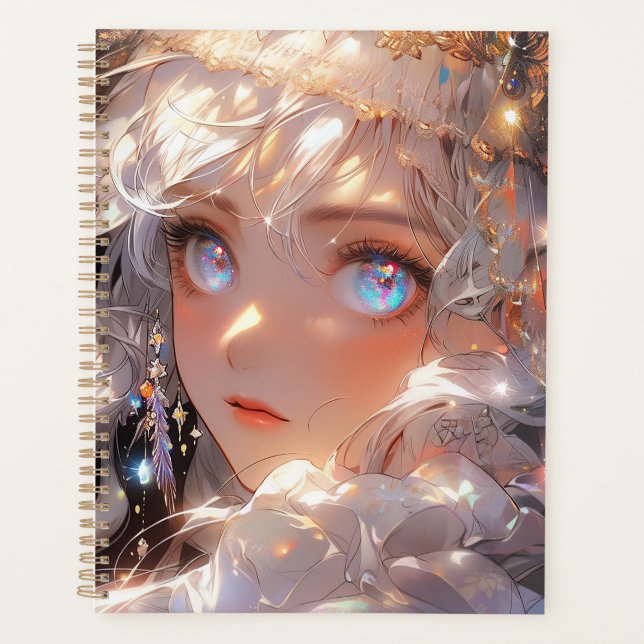 Anime Magical Girl Fantasy Art Planner (Front)