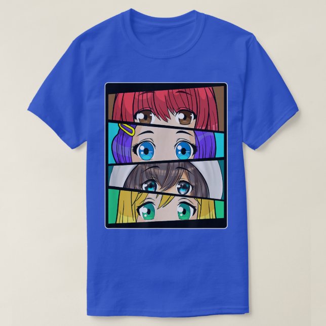 Anime Manga Comic Nerd Japan Cosplay Kawaii T-Shir T-Shirt (Design Front)