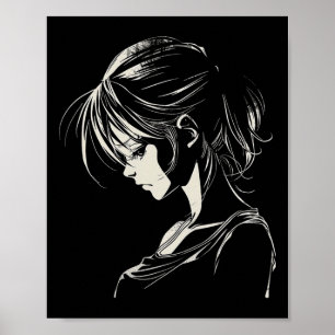 Anime Manga Graphic Artwork Anime  Poster
