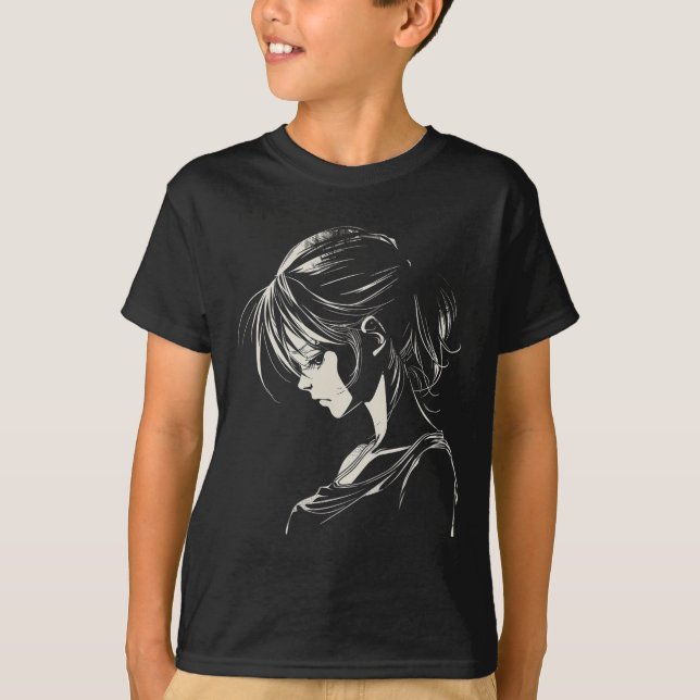 Anime Manga Graphic Artwork Anime  T-Shirt (Front)