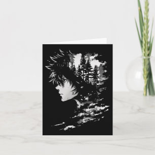 Anime Manga Graphic Illustration Anime 2  Card