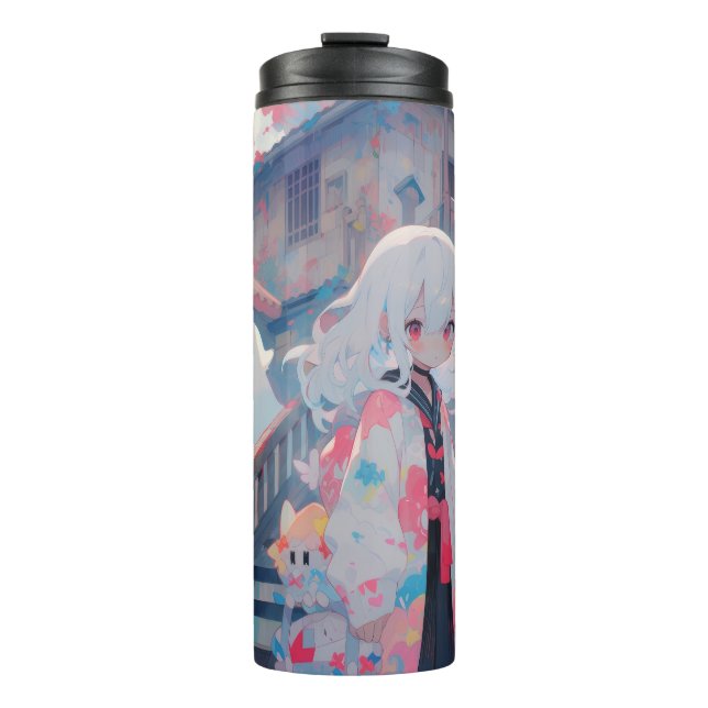 Anime Manga Haunted Girl Inspired Tumbler  (Front)