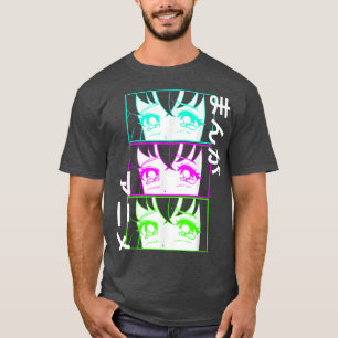 Anime Manga in Japanese, Japan Manga Merch Series  T-Shirt