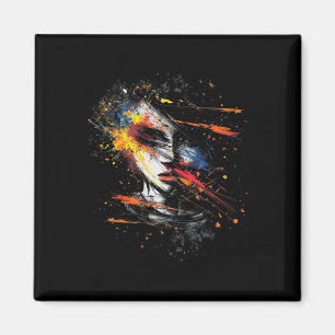 Anime Manga Motif Abstract Art Anime  Magnet