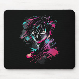 Anime Manga Motif Abstract Illustration Anime Mouse Pad