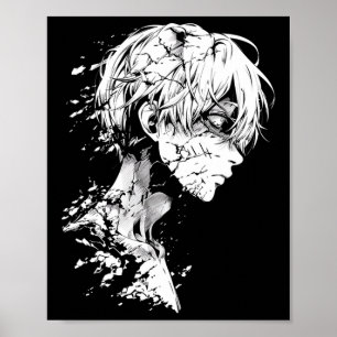 Anime Manga Motif Drawing Artwork Anime  Poster