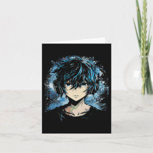 Anime Manga Motif Headphone Artwork Anime Card