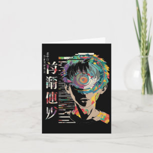 Anime Manga Motif Mandala Artwork Anime 1 Card