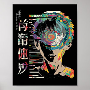 Anime Manga Motif Mandala Artwork Anime 1  Poster