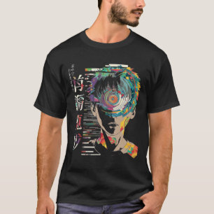 Anime Manga Motif Mandala Artwork Anime 1 T-Shirt