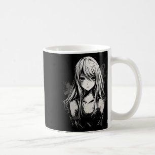 Anime Manga Motif Pixel Art Anime  Coffee Mug