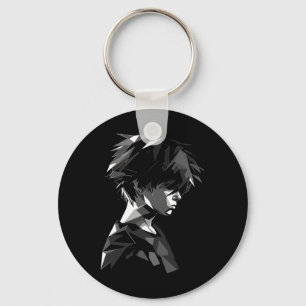 Anime Manga Motif Polygon Artwork Anime  Key Ring