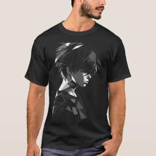 Anime Manga Motif Polygon Artwork Anime  T-Shirt