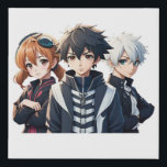 Anime manga pop art lovers pop lovers cartoon faux canvas print<br><div class="desc">Anime manga pop art lovers pop lovers cartoon
Welcome to our store! We specialise in creating fun designs inspired by the latest trends</div>