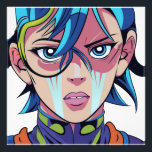 Anime manga pop art lovers pop lovers cartoon photo print<br><div class="desc">Anime manga pop art lovers pop lovers cartoon 

Welcome to our store! We specialise in creating fun designs inspired by the latest trends</div>