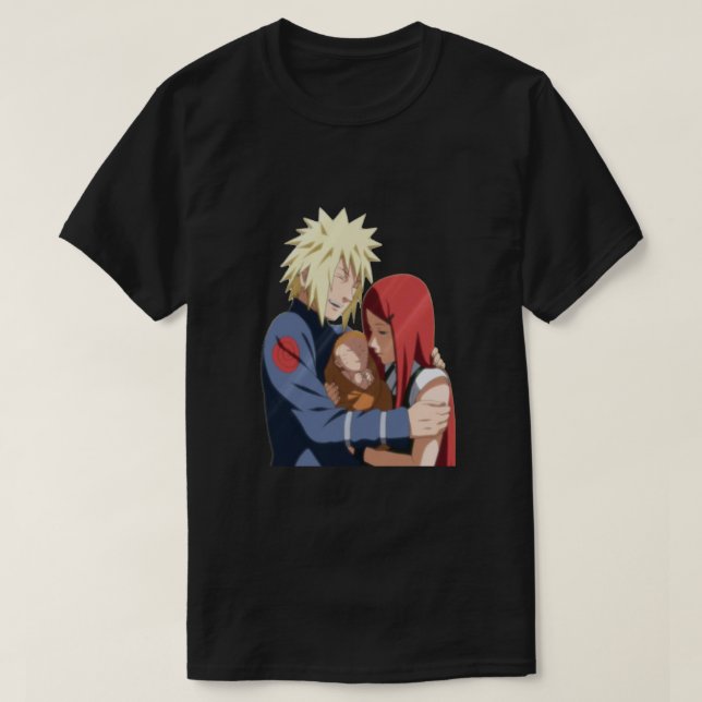 anime minato and kushina Classic T-Shirt (Design Front)