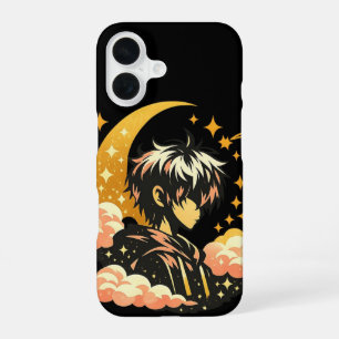 Anime Moonlight – Aesthetic Anime Design iPhone 16 Case