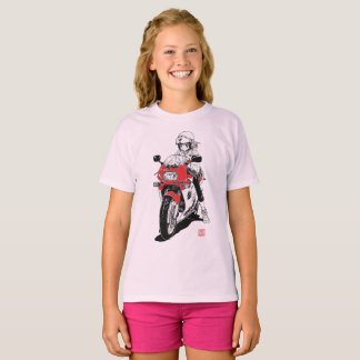 Anime Motor Girl V01 T-Shirt