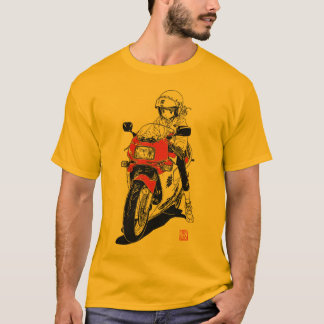 Anime Motor Girl V01 T-Shirt