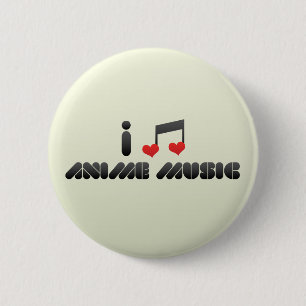 Anime Music 6 Cm Round Badge