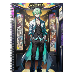 Anime Mystery Notebook in the Center