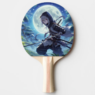 Anime Ninja Warrior Boy Ping Pong Paddle,  Paddle